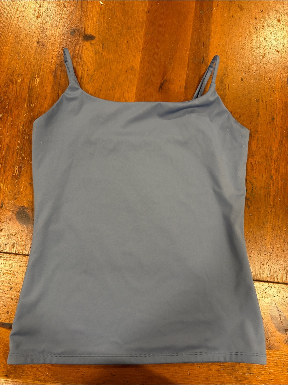 Nine West Dusty Blue Slim Fit Camisole with Adjustable Straps
